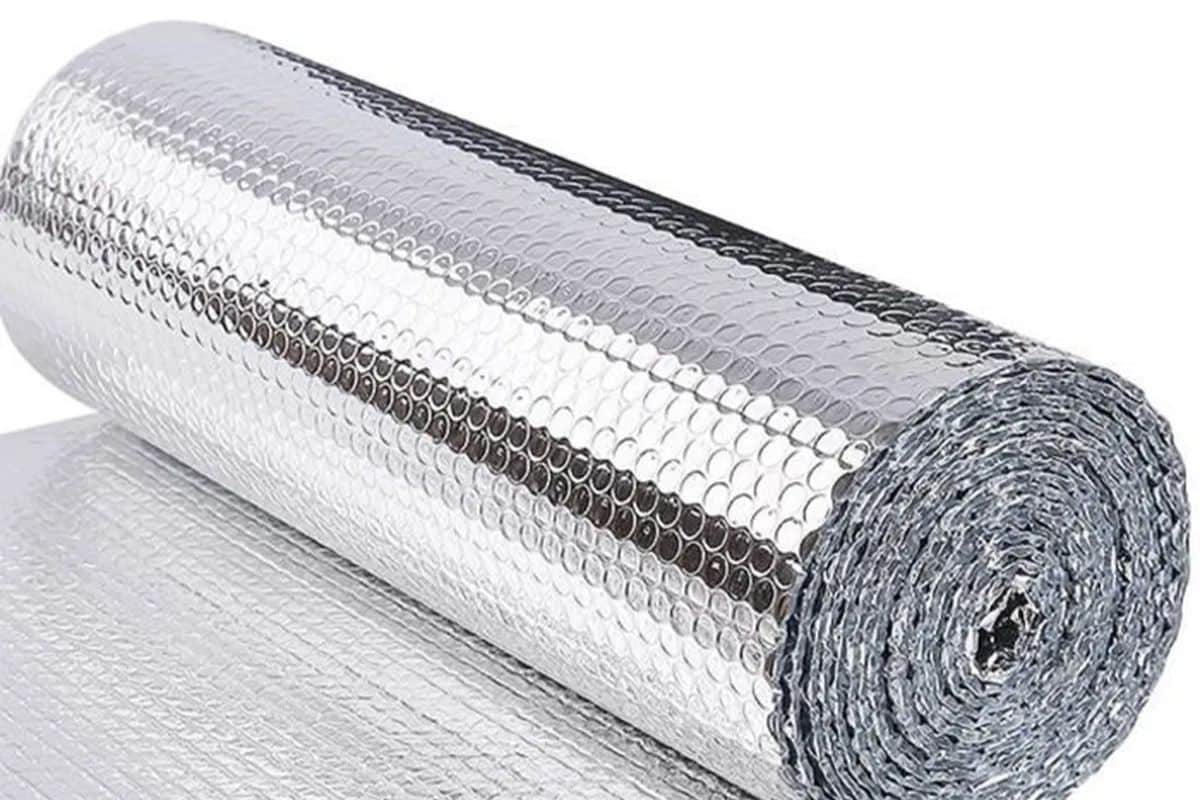 Rouleau Isolant Thermique Aluminium Adhésif - 30x100 Cm, Résiste Jusqu'à 1000°C, Pour Voiture Et Maison